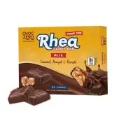 ChocZero Milk Chocolate Peanut & Caramel Nougat Candy Bar Zero Sugar Added Hi...