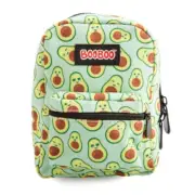 444647 AVOCADO PATTERN BOOBOO MINI BACKPACK WITH ELASTIC STRAPS AND CARABINER
