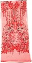Lace Iron Appliques for Clothing Embroidered Mesh Patch for Bridal Dress DIY Sewing Decorative Patches for Clothes Shoes Bags Present for Craft Lovers