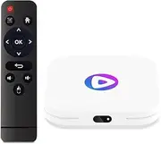 CHROX Android 13.0 TV Box, H96 Max M1 Tvbox 4GB RAM 64GB ROM Rk3528 Quad Core 64-Bit Support HD 4K/ 3D/ H.265 Ethernet 2.4/5G Dual WiFi 10/100M BT 5.0 Set Top Box,4gb+64gb
