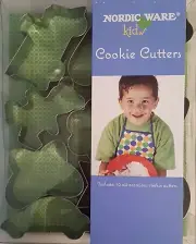 Kids Cookie Cutters, Baking Supplies, Nordic Ware, Metal Biscuit Cutter