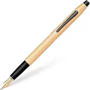 [Cross] Classic Century Limited Collections with Diamond cut PVD Rose Gold Barrel and Contrasting PVD Appointments Medium Point 23KT Gold Fountain Pen
