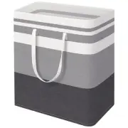 Large Laundry Basket, Waterproof, Freestanding Laundry Hamper, Collapsible Ta...