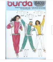 LOT OF 2 PATTERNS:BURDA 6409 & BUTTERICK 3016 VEST/TOP, LOVELY & EASY, LQQK!!!