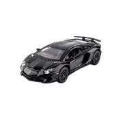 Catzon 1:32 LP750 Alloy Car Model with Pull-Back Functionality and Sound Light Effects-Black