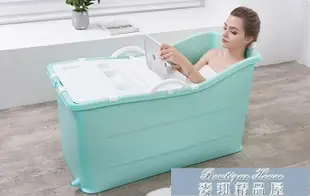 泡澡桶成人摺疊浴桶嬰兒便捷式浴盆大人通用洗澡桶兒童塑膠桶家用