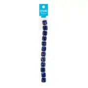 NEW Ribtex Strung Matte Stone Bead Strand 25 Pack By Spotlight