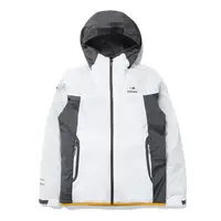 在飛比找樂天市場購物網優惠-【EiDER】女專業防風保暖超輕連帽配色外套 黃灰拼.奶油白