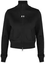 Courrèges Logo Jersey Track Jacket - Black - XS (UK6 / XS) XS (UK6 / XS)