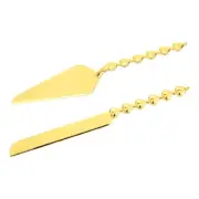 Cake Cutting Set for Wedding, Cake Knife and Server Set for Gift(Heart）