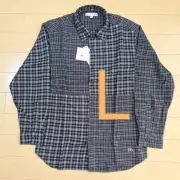 New UNIQLO JW ANDERSON Dark Grey Flannel Shirt L