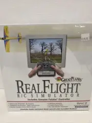 New Sealed! Great Planes Real Flight R/C Simulator + Futaba Controller 1997