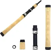 Acxico 1 Set of Spinning Fishing Rod Building Repair Composite Cork Handle Grip and Reel Seat