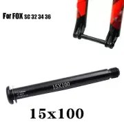 MTB Bike Bicycle Front Fork Thru Axle Lever Skewer 15x100mm/15x110mm/For FOX