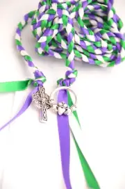 Celtic Cross & Claddagh Wedding Handfasting Cord #Handfasting #HandfastingCord