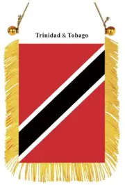 Trinidad And Tobago Rearview Mirror flag