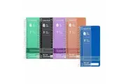 2x 5pc Colourhide Tall Spiral Notebook Ruled 200-Pages Paper Stationery Assorted