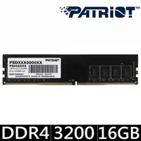 在飛比找PChome24h購物優惠-Patriot 美商博帝 DDR4 3200 16GB 桌上