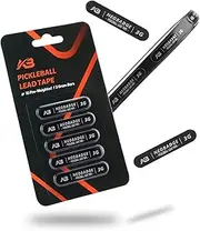 Neobadge Pickleball Lead Tape - Super High Adhesive Lead Tape - Designed Specifically for Pickleball Paddles - Building The Perfect Moment of Hitting a Ball can Make You a Better Player.