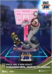 Beast Kingdom D Stage Space Jam a New Legacy Tasmanian Devil and Marvin The Martian Figure Statue