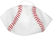 IWOWHERO Stuffed Animal Organizer Bag Bean Bag Cover Replacement for Boys and Girls Baseball Design Large Capacity Toy Storage Bag Soft Comfortable Canvas Material Indoor Stuffed Toy Storage