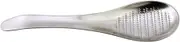 2pc Kitchen Accessories Spoon Shape Grater Silver Stainless Steel Lemon Zester Ginger Garlic Grinding Tool