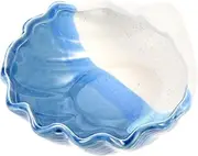 Luxshiny Multifunctional Shell Storage Tray Key Holder Dish Ring Storage Trinket Dishes and Decorative Plate