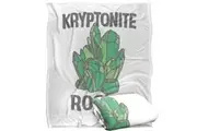 Superman Kryptonite Rocks Blanket (Multicoloured) (One Size)