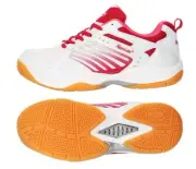 Nassau Pingpong Table Tennis Shoes NS Smash Pink Womens Indoor Sports Trainer