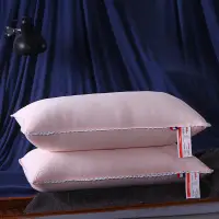 在飛比找松果購物優惠-柔軟學生單人枕頭 全棉花邊 枕芯高低枕水洗棉枕芯 (8.3折