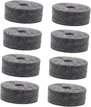 BESPORTBLE Cymbal Felt Set 8 Pieces Drum Mallets Accessory Replacement Parts for Drums Improve Sound