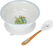Petit Jour Paris - Bowl with Suction pad and Spoon Peter Rabbit - with its Gift Box!, Multicolored