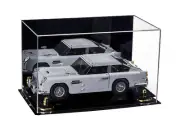 Versatile Deluxe Table Top Display Case-Mirror Gold Riser 14" x 8"x8.5"(A011-GR)