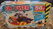 New SPORTSSTUFF AIR FLYER Snow Tube Sled Red/Yellow 56-Inch (2 Person Capacity)