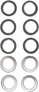 FMGMPMOCJ 100pcs Exhaust Muffler Pipe Gasket Rings Fit for Yamaha 100cc 150cc 125cc Moped Scooter Shim
