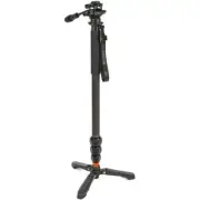 3 Legged Thing Lance Carbon Fiber Monopod Super Kit with Video Head, DocZ2 Foot