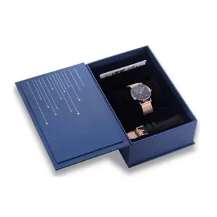 ALLY DENOVO STARRY NIGHT BOX神秘星夜雙錶帶套組(AF5017.4)玫瑰金