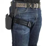 tactical military thigh strap elastic band strap for leg thigh holster bk/cb