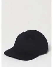 Emporio Armani Wool Baseball Cap Men Navy Hats
