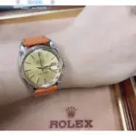 保證真品-ROLEX勞力士 DATEJUST 16103手腕錶 金面 男女腕錶商品極新 精品腕錶 歡迎面交 可刷卡