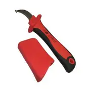 WATTMASTER 200mm VDE Hooked Blade Cable Knife WAT070107