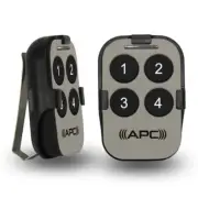 APC Sunvisor Remote Control (Grey) 4 Buttons and Supplied with Sun Visor Clip