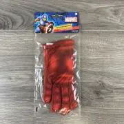 Marvel Captain American Child Gloves Halloween Cosplay Costume Dress Up