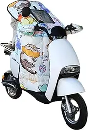 [acime] Scooter Windproof Leg Covr, Windshield Scooter Quilt Lap Apron for Winter, Comfortable Waterproof E- Warm Apron Quilt Leg Covr Quilt Motorcycle, for Electric Vehicle Motorcycle