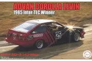 Fujimi: 1/24 ADVAN Corolla Levin 3-Door - Model Kit