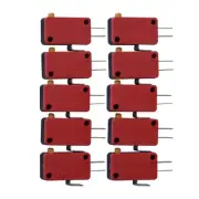 10Pack 3 Pin Microswitch Standard For Arcade Mame Jamma Games Push Button b