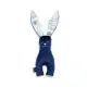 波蘭 La Millou Mr. bunny 安撫兔 23cm 海軍藍 Navy 新生兒禮 彌月禮 原裝麻布袋＊db小舖＊