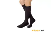 Jobst Opaque 30-40 mmHg Knee High CT 115170 STOCKINGS SOCKS BLACK LARGE