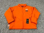 NEW Star Wars Columbia Jacket Adult Small Orange Skywalker Pilot Lightweight Men