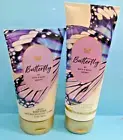 Bath & Body Works "BUTTERFLY" body cream & body scrub